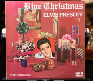 Blue christmas elvis presley pure gold series