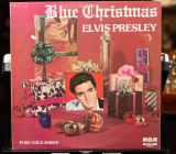 Blue christmas elvis presley pure gold series