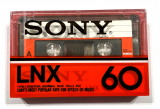 Аудіокасета SONY LNX 60 Type I NORMAL position cassette касета