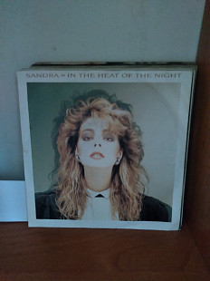 МИНЬОН - Sandra – In The Heat Of The Night, 1985, Virgin – 107 760, оригинал - Germany (выглядит VG+