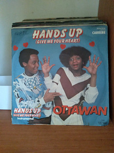 МИНЬОН - Ottawan – Hands Up, 1981, 2044 204, Germany (ЕХ, ЕХ+/ЕХ) - 90 (второй по величине междунаро