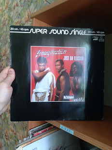 СИНГЛ 12" - Imagination – Just An Illusion (45 RPM), 1982, Ariola – 600 609, Germany (выглядит ЕХ, ЕХ