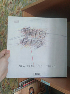 СИНЛ 12" - Trio Rio – New York - Rio - Tokyo (45 RPM), 1986, Metronome – 883 988, Germany (ЕХ+/ЕХ+)