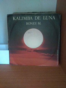 МИНЬОН - Boney M. – Kalimba De Luna (миньон 7", 45 RPM), 1984, Hansa – 106 760, оригинал - Germany (