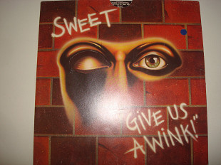 SWEET- Give Us A Wink 1976 (Die-Cut Cover) Orig. UK Rock Glam