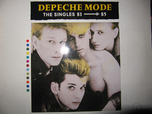 DEPECHE MODE - The Singles 81 - 85 *Оригинал 1988 (EX/EX) Цветной винил