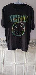Футболка "Nirvana" (100% cotton, L, Bangladesh) б/у