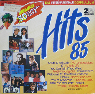 Hits 85 • Das Internationale Doppelalbum ( C.C. Catch, Radiorama, Bad boys blue, Opus, Comanchero)