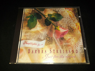 Barbra Streisand "Highlights From Just For The Record..." фирменный CD Made In Austria.