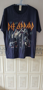 Футболка "Def Leppard" (100% cotton, XL, Bangladesh) б/у