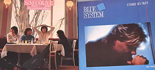 2 шт винил Smokie, Blue System,