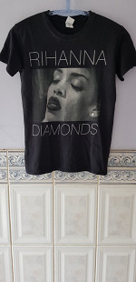 Футболка "Rihanna" (100% cotton, S, Bangladesh) б/у