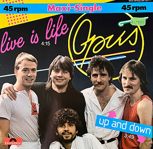 Opus – Live Is Life, 12'45RPM Single