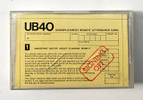 UB40 – Signing Off