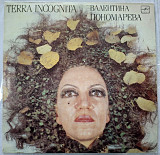 Валентина Пономарева - Terra Incognita - 1990. (LP). 12. Vinyl. Пластинка. Rare.