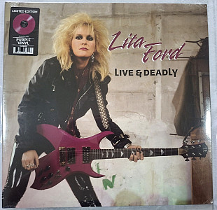 Lita Ford EX The Runaways - Live & Deadly - 2014. (LP). 12. Coloured Vinyl. Пластинка. USA & Canada.