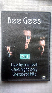 3 in 1DVD диск Bee Gees - Live by request 2001г. / One night only 1997г. / Greatest hits 1998 г.