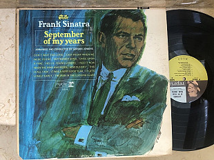 Frank Sinatra ‎– September Of My Years (USA) album 1965 LP