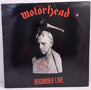Motorhead – What's Words Worth? (Recorded Live 1978) LP 12" Switzerland