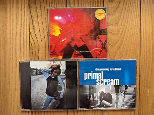 Primal Scream 3 x CD Single: Jailbird, Dixie-Narco, (I'm Gonna) Cry Myself Blind