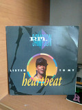 МИНЬОН - P.M. Sampson – Listen To My Heartbeat, 1991, 656681 7, Holland (ЕХ, ЕХ+/ЕХ+) - 70 (Hip Hop)