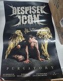 Подписанный промо постер Despised Icon "Purgatory"