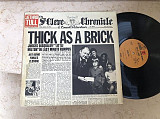 Jethro Tull ‎– Thick As A Brick ( USA ) + газета LP