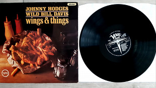 JOHNNY HODGES , WILD BILL DAVIS WINGS & THINGS ( VERVE SVLP 9117 1AG/B1G ) 1965 ENGL