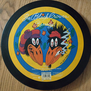 Black Crows Remedy UK first press vinyl metal tin box limited edition