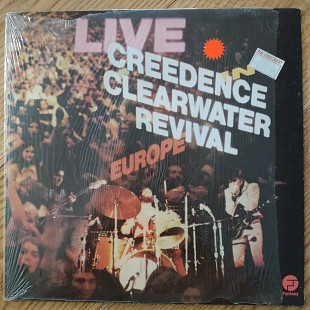 Creedence Clearwater Revival Live in Europe UK first press lp vinyl