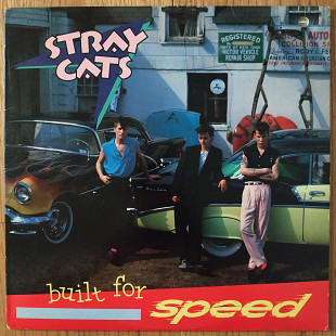 Stray Cats Built for Speed US first press lp vinyl