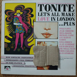Tonight Let's All Make Love In London UK press lp vinyl pink floyd rolling Stones small faces