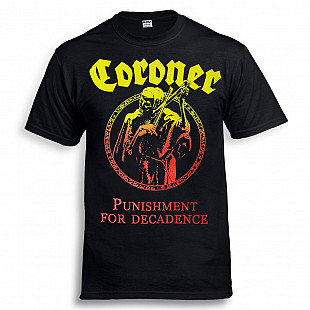 Футболка Coroner "Punishment For Decadence"
