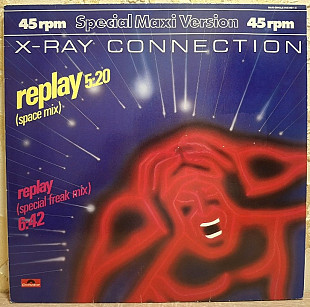 X-Ray Connection - Replay - 1983. (EP). 12. Vinyl. Пластинка. Germany.