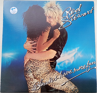 ROD STEWART Blondes Have More Fun LP EX