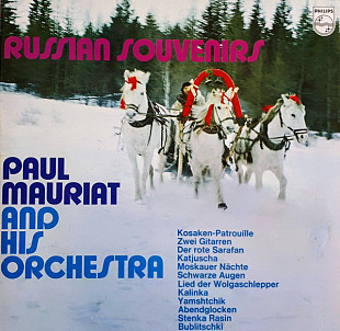 Paul Mauriat And His Orchestra – Russian Souvenirs (Russie De Toujours) 1965 редкий