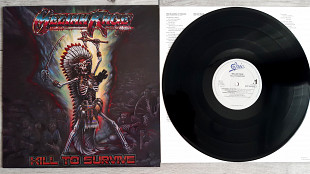 MELIAH RAGE KILL TO SURVIVE ( EPIC EPC 463 257 1 A1/B1 ) 1989 HOLL