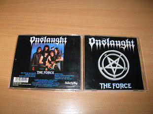 ONSLAUGHT - The Force (1988 Under One Flag 1st press)