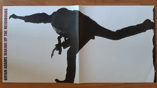 BRYAN ADAMS WAKING UP THE NEIGHBOURS 2 LP ( A&M 397 164-1 ) with POSTER OIS , STICKER 1991 HOLL