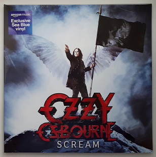 OZZY OSBOURNE – Scream - 2xLP - Sea Blue Vinyl ‘2010/RE Epic US & EU - Limited Exclusive - NEW
