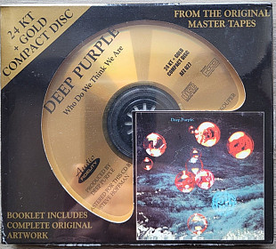 Deep Purple ‎– Who Do We Think We Are CD 24K GOLD