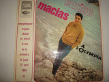 ENRICO MACIAS- A L'Olympia 1965 France Pop Chanson