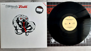 WHITESNAKE ( DEEP PURPLE ) TROUBLE ( HARVEST 1A038-1575061 ) STICKER 1978 EEC