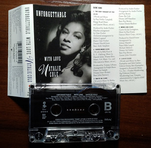 Natalie Cole ‎– Unforgettable With Love фірмова касета