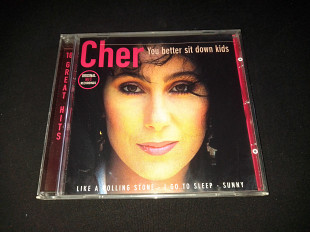 Cher "You Better Sit Down Kids" фирменный CD Made In Netherlands.