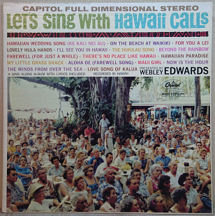 Al Kealoha Perry, Webley Edwards – Let's Sing With Hawaii Calls LP