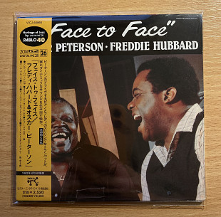 CD PROMO Oscar Peterson, Freddie Hubbard – Face To Face Japan запечатан