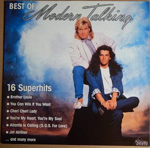 Modern Talking – Best Of (16 Superhits)(Dino Music – LP 1831, Germany) NM/NM