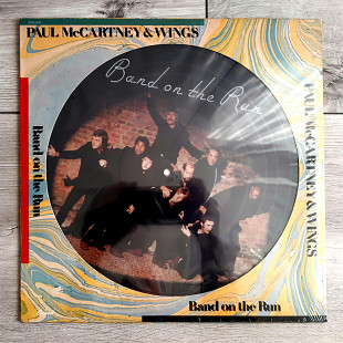 WINGS ( PAUL McCARTNEY ) BAND ON THE RUN ( CAPITOL / EMI SEAX - 11901 ) REISSUE 1978 , PICTURE DIS