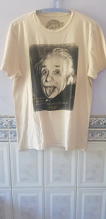 Футболка "Einstein" (100% cotton, L, China) б/у